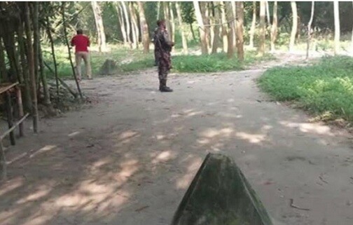 সীমান্তে বিএসএফের কাঁটাতারের বেড়া নির্মাণ আটকে দিলো বিজিবি