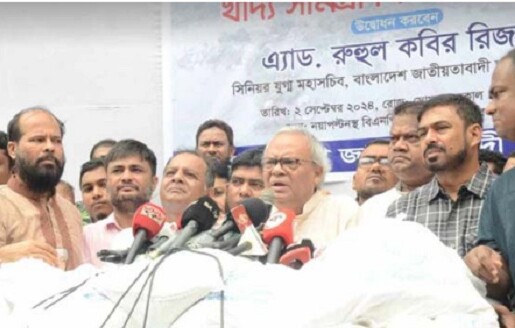 ভারতের বাংলাদেশের জনগণকে নয়, প্রয়োজন হাসিনাকে : রিজভী