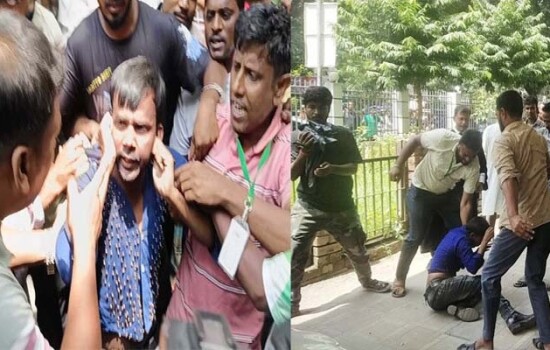 বগুড়ায় হিরো আলমের ওপর হামলা, কান ধরে উঠ-বস