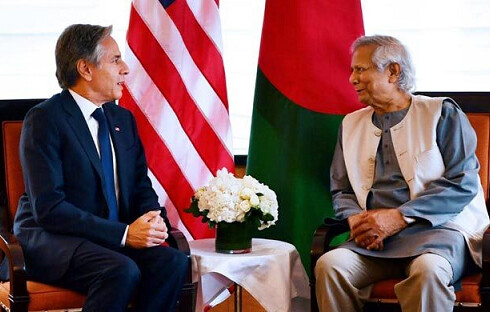 ইউনূস-ব্লিঙ্কেন বৈঠক: পাচার হওয়া অর্থ পুনরুদ্ধার নিয়ে আলোচনা