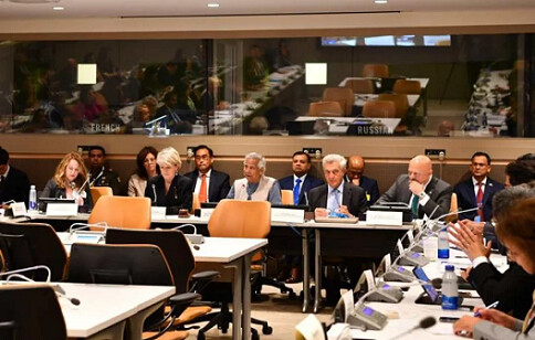 জাতিসংঘের কর্মকর্তাদের সঙ্গে বৈঠক: রোহিঙ্গা সংকট সমাধানে ড. ইউনূসের তিন প্রস্তাব