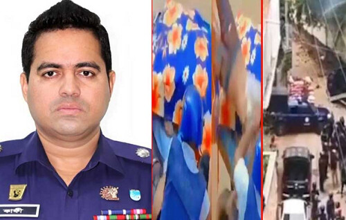 মরদেহের স্তূপ আগুনে পোড়ানো: অভিযুক্ত পুলিশ সুপার আটক