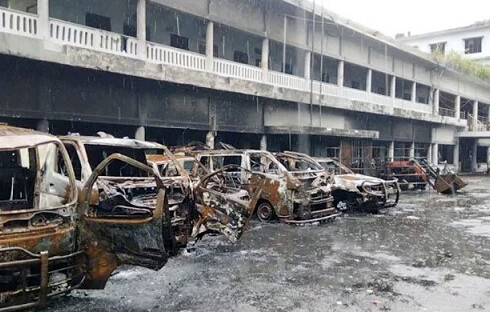 ফেনী পৌরসভায় ভাঙচুর-অগ্নিসংযোগের ঘটনায় মামলা