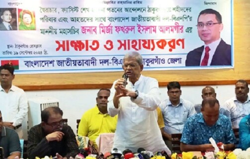 সেনাবাহিনীকে ক্ষমতা দেয়ার বিষয়টি পুনর্বিবেচনা করতে বললেন মির্জা ফখরুল
