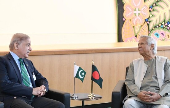 সহযোগিতা পুনরুজ্জীবিত করতে একমত ইউনূস ও শাহবাজ