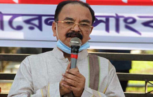 এই প্রথম বাংলাদেশে আনন্দের সঙ্গে দুর্গোৎসব পালিত হচ্ছে: গয়েশ্বর