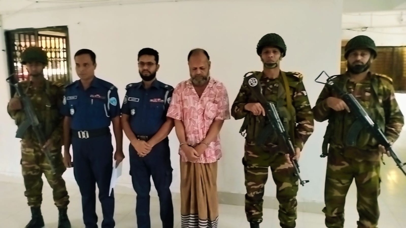 বাবু হত্যা মামলায় বারপাড়া ইউনিয়নের সাবেক চেয়ারম্যান মোঃ মনির হোসেন তালুকদার গ্রেফতার