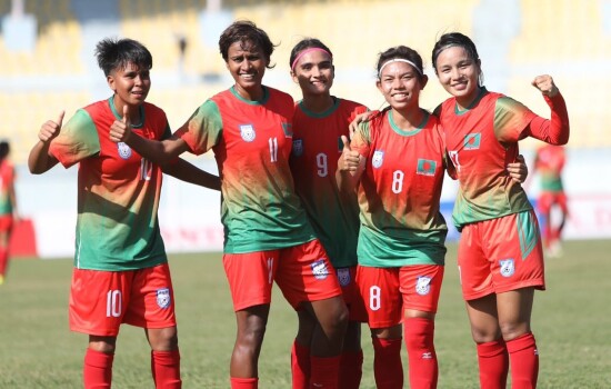 ৭-১ গোলে ভুটানকে উড়িয়ে সাফের ফাইনালে বাংলাদেশ