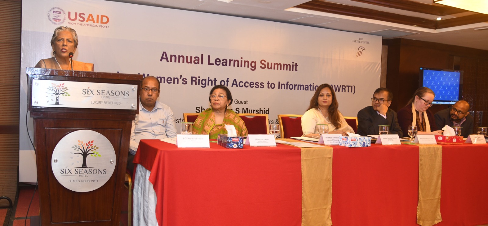 নারীর অগ্রগতি ও উন্নয়নে তথ্য অধিকার আইন চর্চার মাধ্যমে তৃণমূল পর্যায়ে ছড়িয়ে দিতে হবে : উপদেষ্টা শারমীন এস মুরশিদ