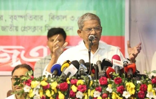 গণহত্যার কোনো ক্ষমা হতে পারে না: মির্জা ফখরুল