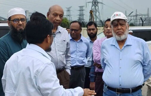 বাখরাবাদ পাইপলাইন প্রকল্প পরিদর্শনে গেলেন জ্বালানি উপদেষ্টা