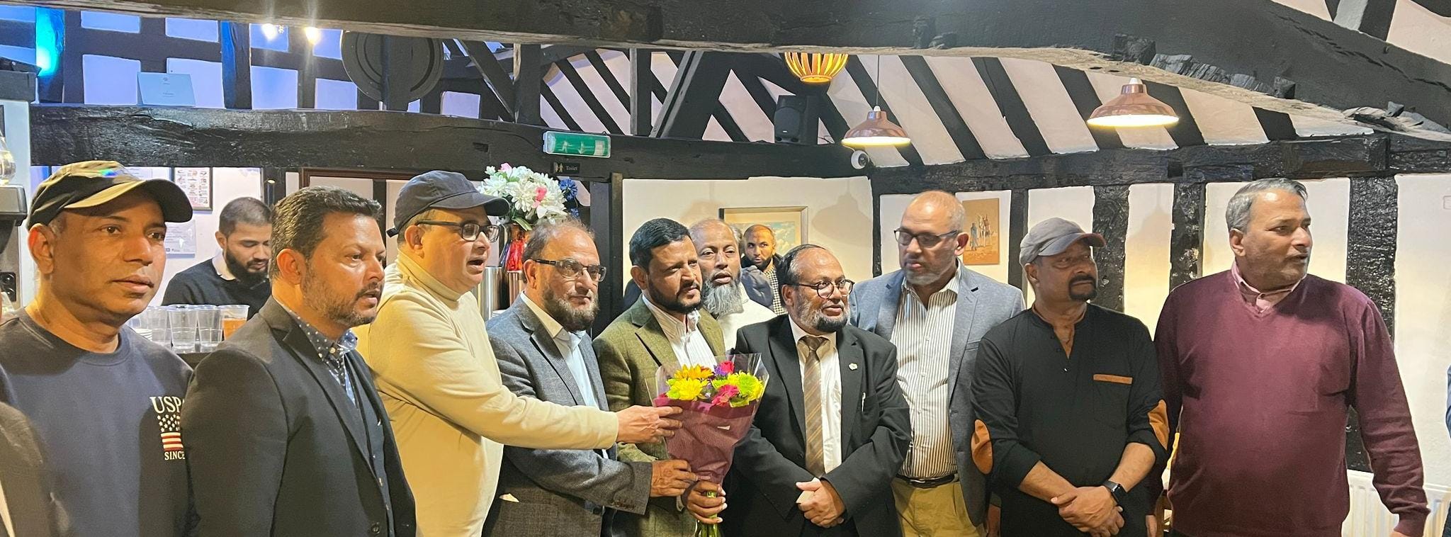 মার্কিন যুক্তরাষ্ট্রের মিশিগান প্রবাসী বিশিষ্ট সমাজসেবক রেমিট্যান্স যোদ্ধা তারেক চৌধুরী সাথে সৌজন্যে সাক্ষাৎ ও মতবিনিময় সভা