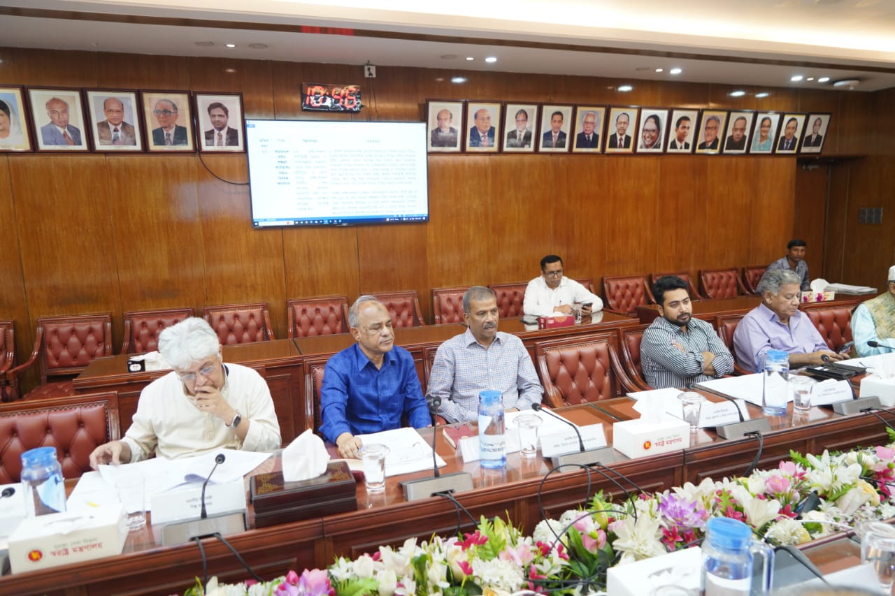 আইন-শৃঙ্খলা সংক্রান্ত উপদেষ্টা পরিষদ কমিটির ৩য় সভা অনুষ্ঠিত