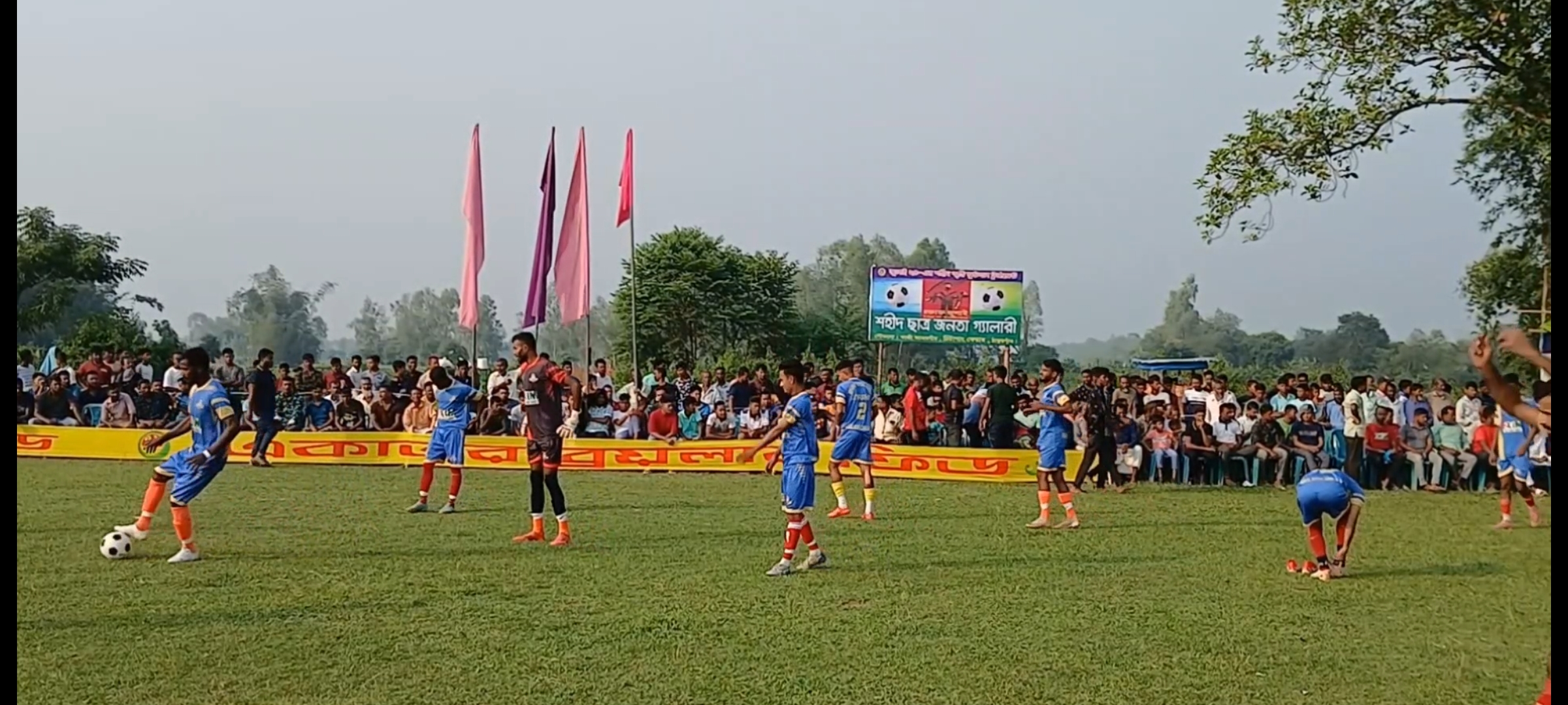 ঠাকুরগাঁওয়ে জুলাই শহীদ স্মৃতি ফুটবল টুর্নামেন্টের উদ্বোধন