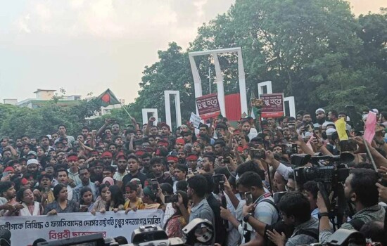 সংবিধান বাতিলসহ পাঁচ দফা দাবি বৈষম্যবিরোধী ছাত্র আন্দোলনের
