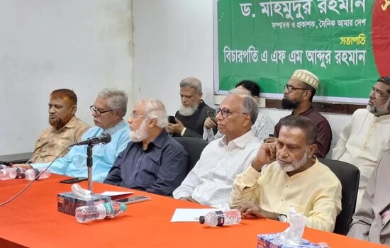 রাষ্ট্রপতির চেয়ারে থাকার বৈধতা শাহাবুদ্দিন চুপ্পুর নেই : মাহমুদুর রহমান