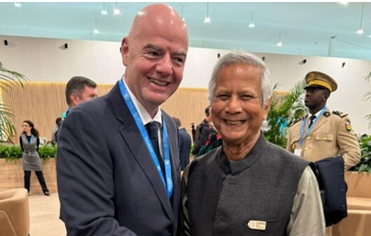 ড. ইউনূসের আমন্ত্রণে জানুয়ারিতে যুব উৎসবে যোগ দেবেন ফিফা প্রেসিডেন্ট