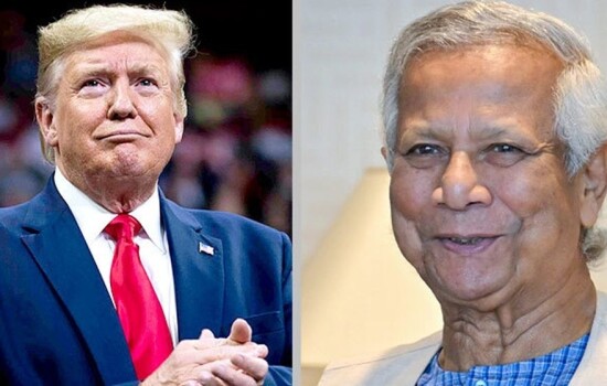 প্রেসিডেন্ট নির্বাচিত হওয়ায় ট্রাম্পকে ড. ইউনূসের অভিনন্দন