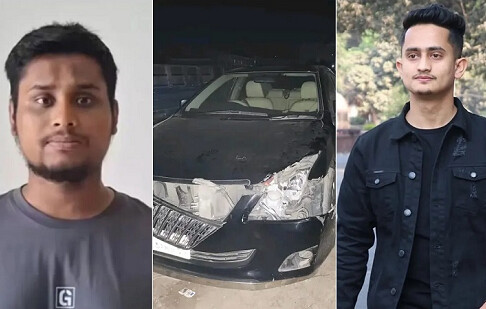 সড়ক দুর্ঘটনার শিকার হাসনাত-সারজিস