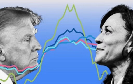 ট্রাম্প ১৭৭ এবং হ্যারিস ৯৯টি ইলেক্টরাল ভোট পেয়েছেন