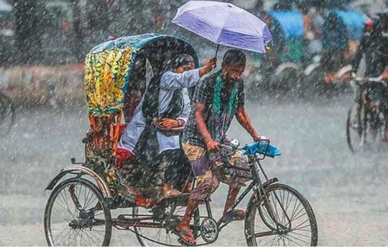 বৃষ্টি নিয়ে যে বার্তা দিলো আবহাওয়া অফিস