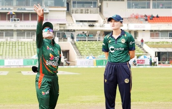 সিরিজ জয়ের লক্ষ্যে ফিল্ডিংয়ে বাংলাদেশ