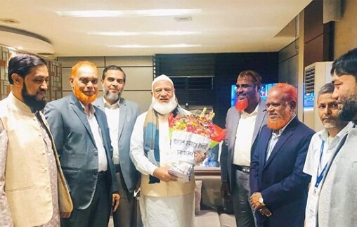 দেশে ফিরেছেন জামায়াতের আমির