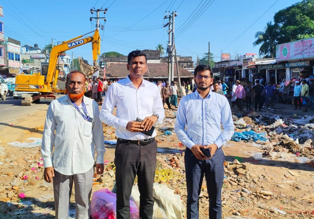 কুলাউড়াতে উচ্ছেদ অভিযানে ৩ কোটি টাকার সরকারি ভুমি উদ্ধার