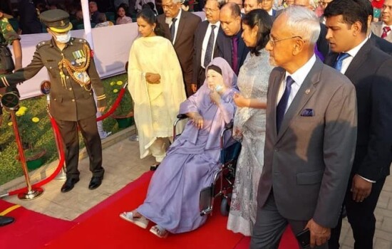 দীর্ঘ এক যুগ পর সেনাকুঞ্জে বেগম জিয়া