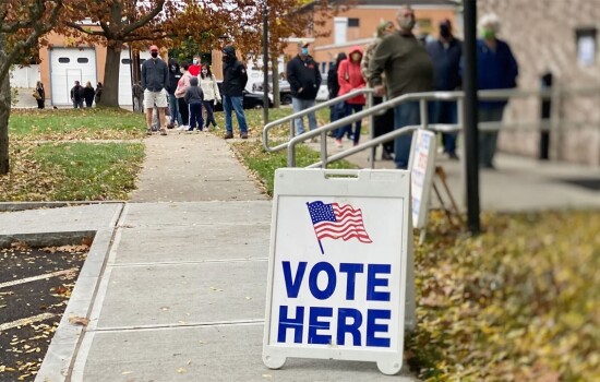 মার্কিন প্রেসিডেন্ট নির্বাচনের ব্যালট পেপারে বাংলা শব্দ