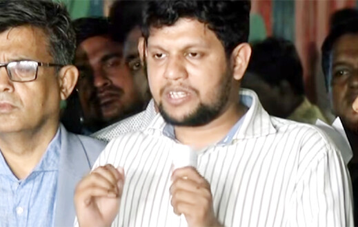 শেখ হাসিনা সরকারের গণহত্যার স্বীকৃতি ভারতকে দিতে হবে : উপদেষ্টা মাহফুজ আলম