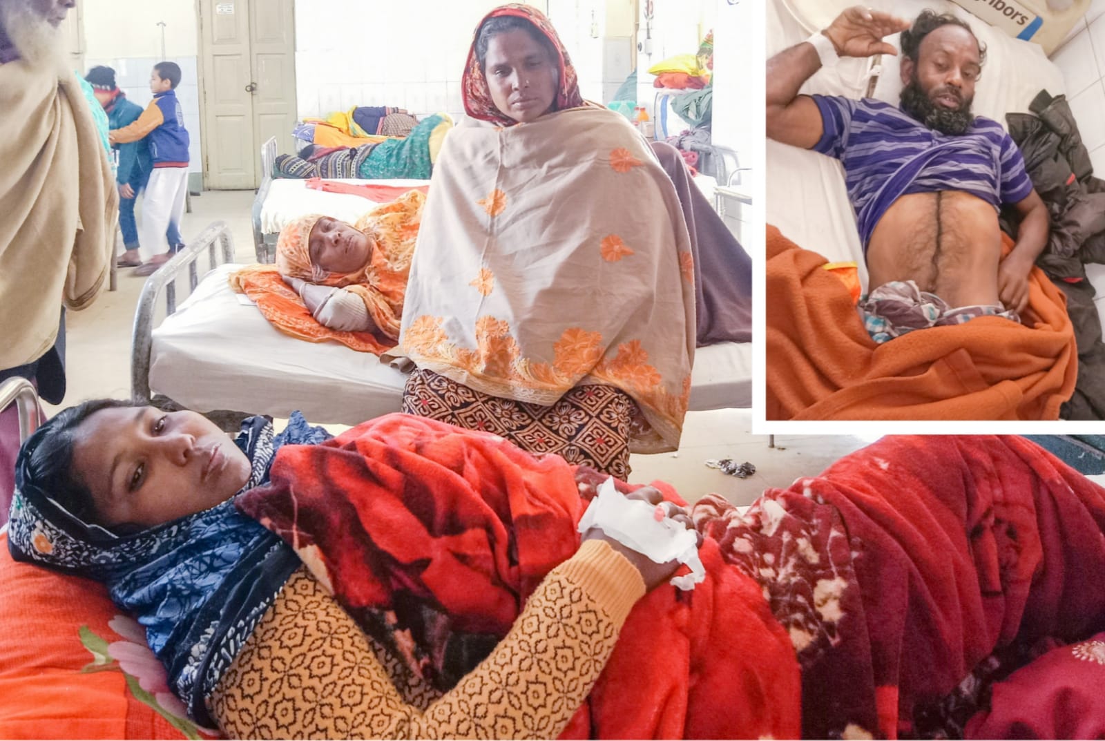 মহামান্য হাইকোর্টের আদেশ অমান্য করে বীরগঞ্জে জমি নিয়ে সংঘর্ষে দুই পক্ষের ৫ জন আহত