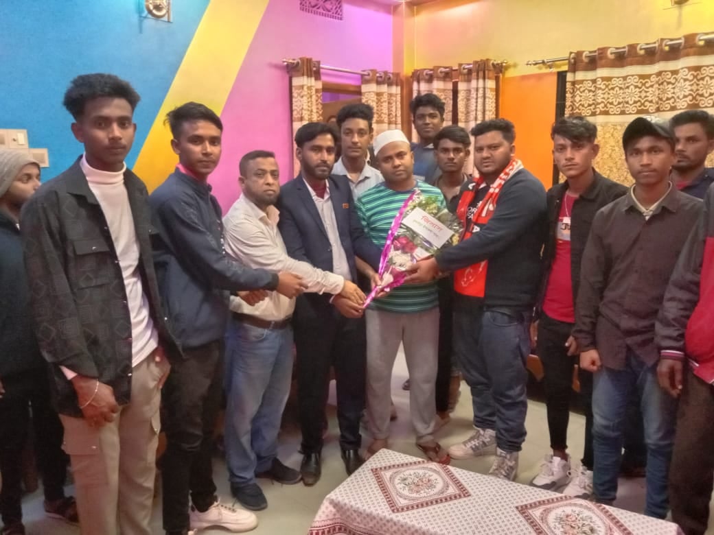 কেন্দ্রীয় জিসাস যুগ্ম সাধারণ সম্পাদক কায়সল আহমদকে কুলাউড়া জিসাসের পক্ষ থেকে সংবর্ধনা