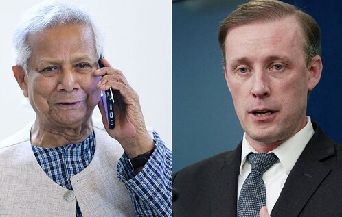 প্রধান উপদেষ্টাকে যুক্তরাষ্ট্রের জাতীয় নিরাপত্তা উপদেষ্টার ফোন