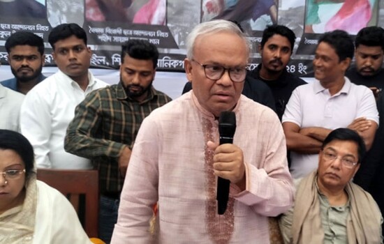 হাসিনা বাংলাদেশে না থাকায় ভারতের মনে কষ্ট: রিজভী