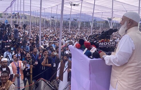 দেশের এক ইঞ্চি জমি কাউকে ছাড় দেব না: জামায়াত আমির