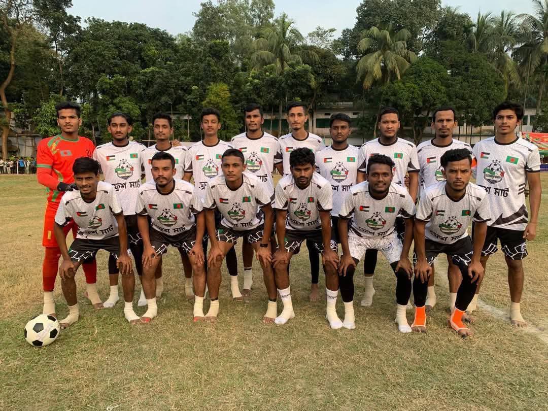 মরহুম আনিসুল হক স্মৃতি একাদশকে উড়িয়ে সেমিফাইনালে সোনারপাড়া এফসি