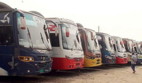 রাজবাড়ী-কুষ্টিয়া রুটে বাস চলাচল শুরু ৪১ ঘন্টা পারে।