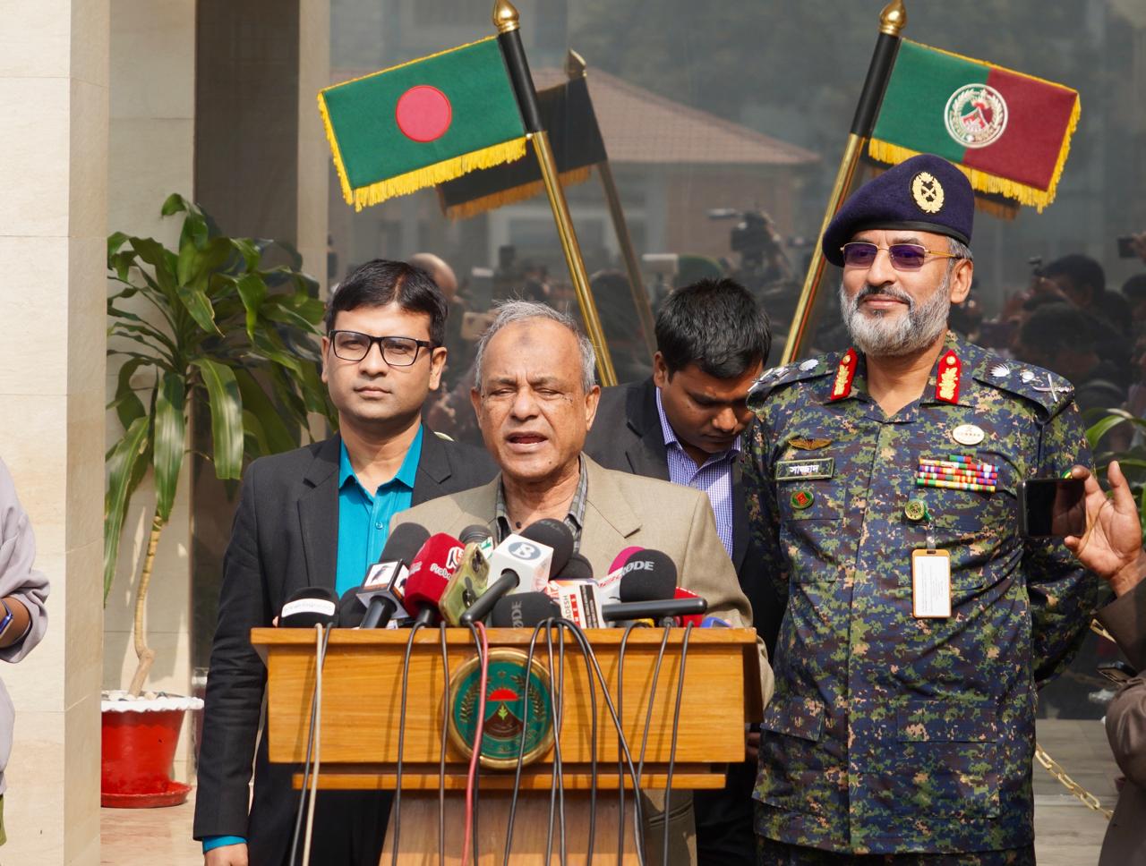 আনসার বাহিনীকে আরো প্রশিক্ষিত করে দেশের উন্নয়নে কাজে লাগানো হবে- স্বরাষ্ট্র উপদেষ্টা