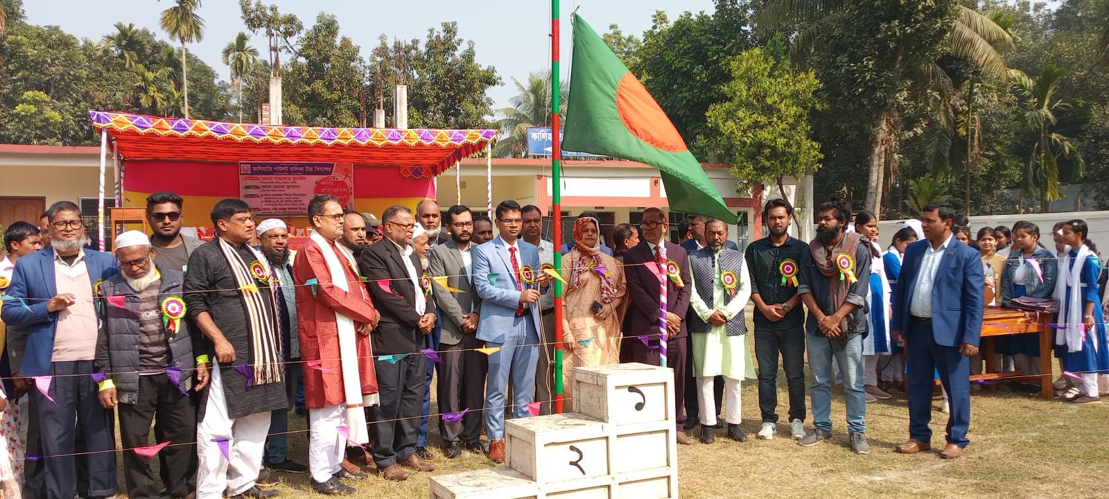 টাঙ্গাইলে কালিহাতী পাইলট বালিকা উচ্চ বিদ্যালয়ে উৎসবমুখর বার্ষিক ক্রীড়া প্রতিযোগিতা অনুষ্ঠিত