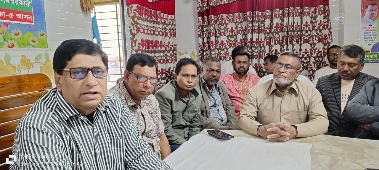 ঢাকা-৫ আসনে চাঁদাবাজ ও সন্ত্রাসীদের জায়গা হবে না: নবীউল্লাহ নবী