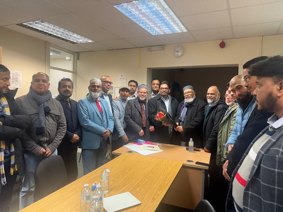 ডঃ এনামুল হক চৌধুরীর সম্মানে ক্যাম্পেইন কমিটি ইউকে ফর ফুল্লী ওসমানী ইন্টারন্যাশনেল এয়ার পোর্টের মত বিনিময় সভা: