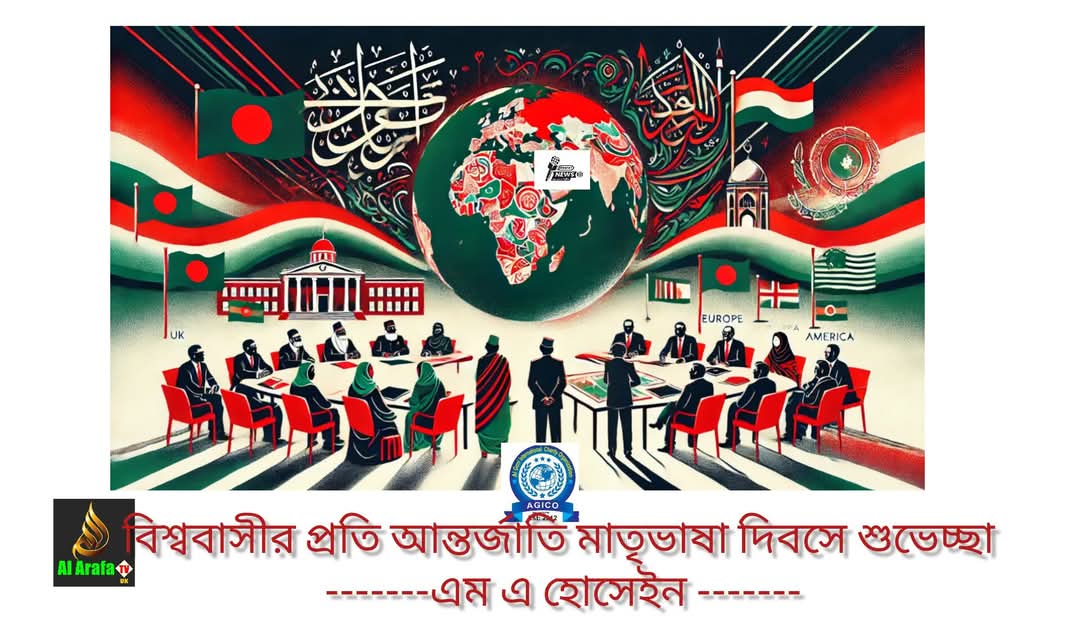 বিশ্ব মাতৃভাষা দিবসে সমগ্র বিশ্ব বাসীর প্রতি বিনম্র শ্রদ্ধা – এম এ হোসেইন