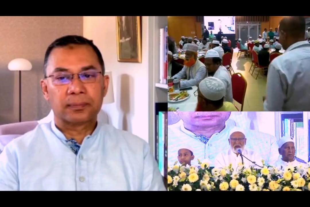 লেডিস ক্লাবে তারেক রহমানের পক্ষ থেকে আলেম-ওলামা ও মাদ্রাসার এতিম শিক্ষার্থীদের নিয়ে আয়োজিত হয় ইফতার মাহফিল