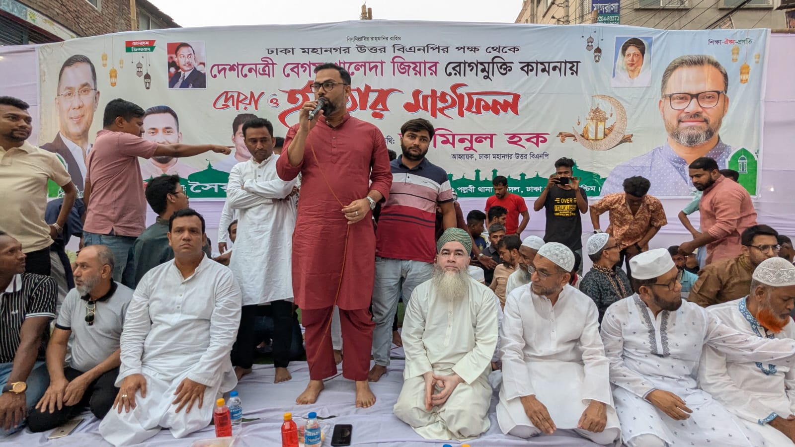 জনগনের সরকারের মাধ্যমেই দেশকে নতুনভাবে ঢেলে সাজানো সম্ভব- আমিনুল হক