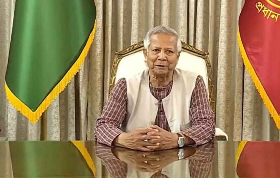 দেশবাসীকে ঈদের শুভেচ্ছা জানালেন প্রধান উপদেষ্টা