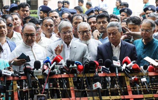 বৈঠকে নির্বাচনের বিষয়ে সুনির্দিষ্ট কোনো রোডম্যাপ না পাওয়ায় অসন্তুষ্ট বিএনপি