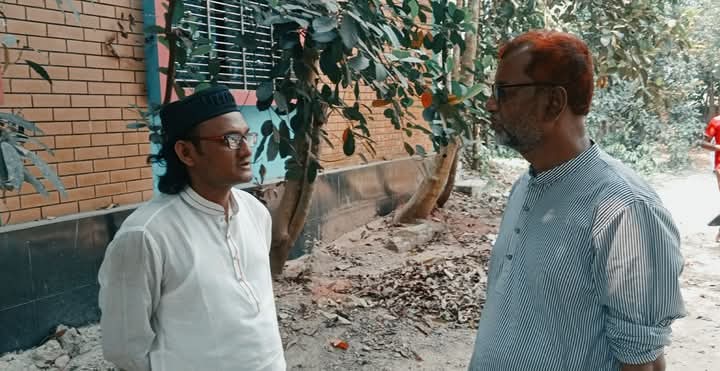 সাংবাদিক কল্যাণ ট্রাস্টের ব্যবস্থাপনা পরিচালক এম আবদুল্লাহর সাথে সৌজন্যে সাক্ষাৎ করেন হাসনাত তুহিন