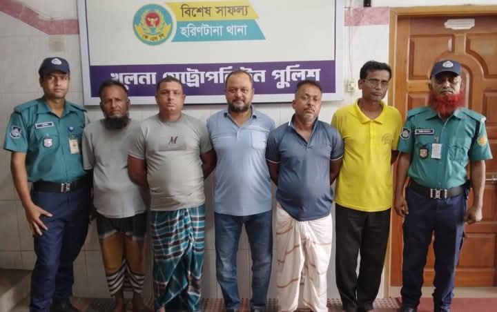 খুলনায় আওয়ামীলীগের ঝটিকা মিছিলকারী আরো ৫ নেতাকর্মী গ্রেফতার