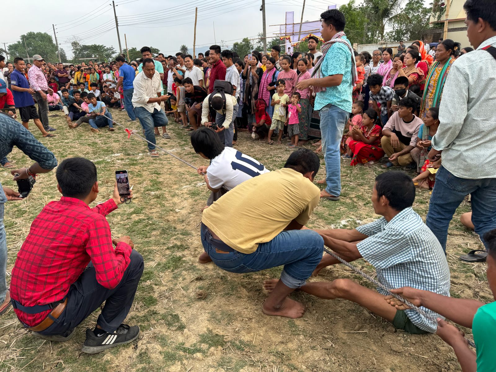 খাগড়াছড়িতে দুই দিনব্যাপী ঐতিহ্যবাহী বলী খেলা উদ্বোধন
